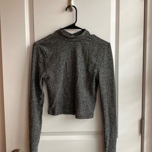 Glittery New Years top from H&M. Size small
